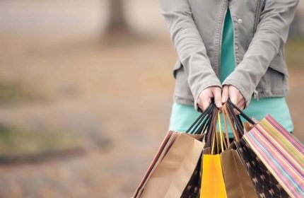 Concept,Of,Woman,Shopping,And,Holding,Bags,,Closeup,Images.